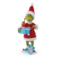 Department 56 Possible Dreams Grinch & Max Figure 6010195
