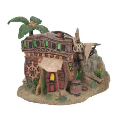 Department 56 Snow Village Halloween Pirate Haven Hideaway Building 6011440