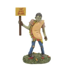 Department 56 Snow Village Halloween Eat More Brains Figure 6011449