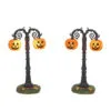 Department 56 Halloween Village Hallows Eve Lit Street Lamps 6012281