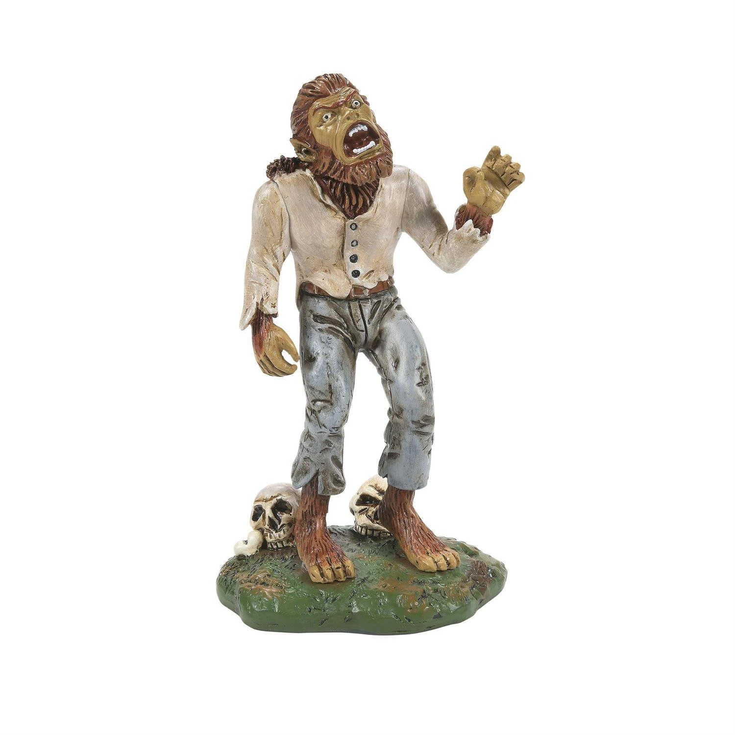 Department 56 Halloween Village Wolfman's Howl Figure 6012284 1 Department 56 Halloween Village Wolfman's Howl Figure 6012284