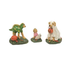 Department 56 Halloween Village Family Of Halloween Pups Figure 6012287