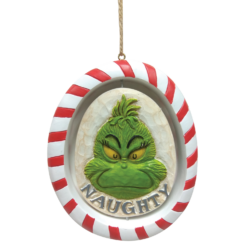 Department 56 Grinch Face Rotating Christmas Ornament ND6010790