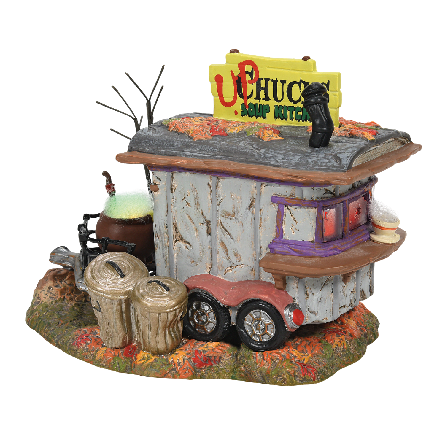 Department 56 Snow Village Halloween Upchuck's Soup Kitchen Building 6007785 2 Department 56 Snow Village Halloween Upchuck's Soup Kitchen Building 6007785 - Image 2