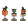 Department 56 Halloween Village Halloween Signs Set Of 3 6009820