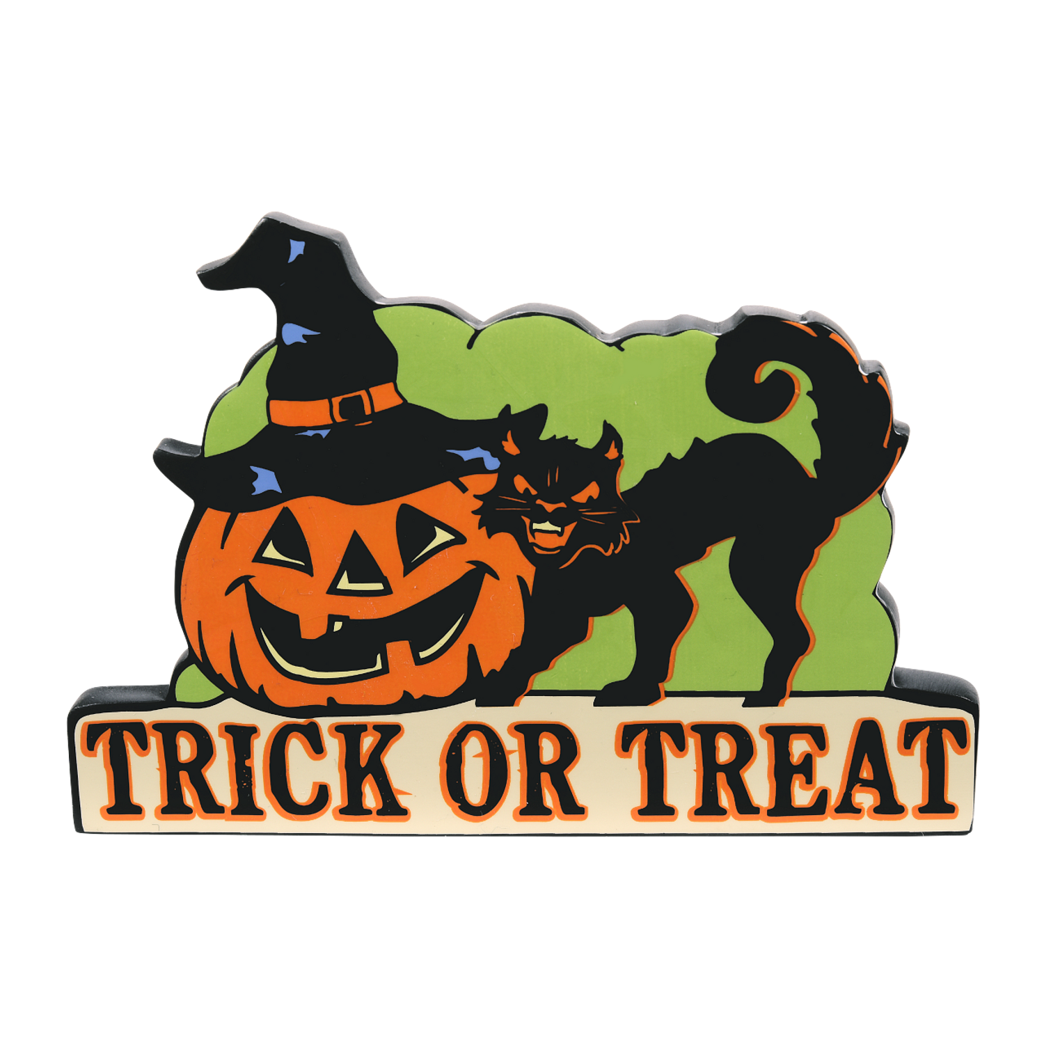 Department 56 Halloween Village Trick Or Treat Sign 6009821 1 Department 56 Halloween Village Trick Or Treat Sign 6009821