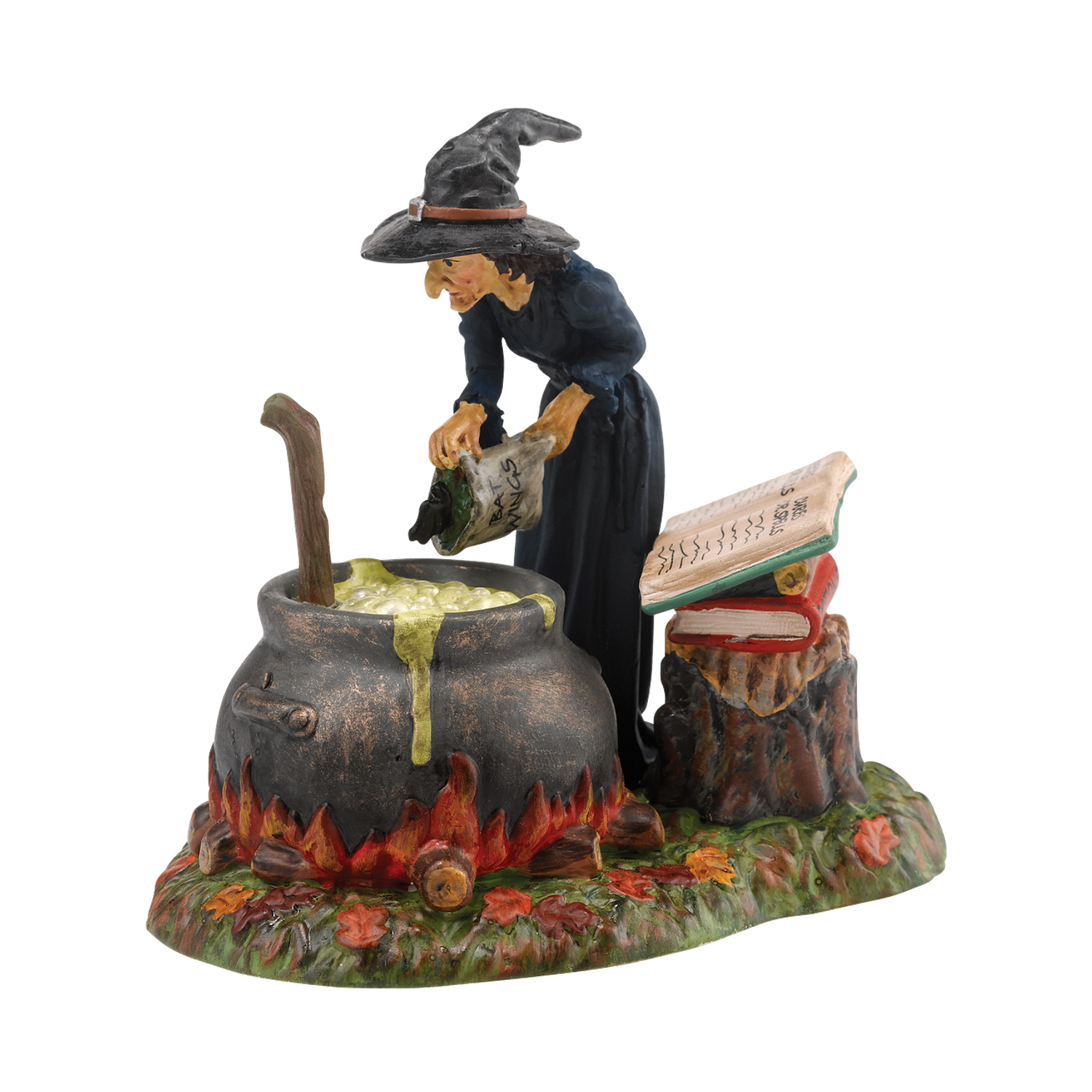 Department 56 Snow Village Halloween Fire Burn & Cauldron Bubble 4030764 2 Department 56 Snow Village Halloween Fire Burn & Cauldron Bubble 4030764 - Image 2