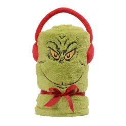 Department 56 How The Grinch Stole Christmas Fleece Throw Blanket 6003284