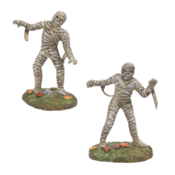 Department 56 Halloween Village Set Of 2 Mummies Parade Figures 6010452
