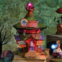 Department 56 Halloween Snow Village Cryptic Cave Crystals 6007641