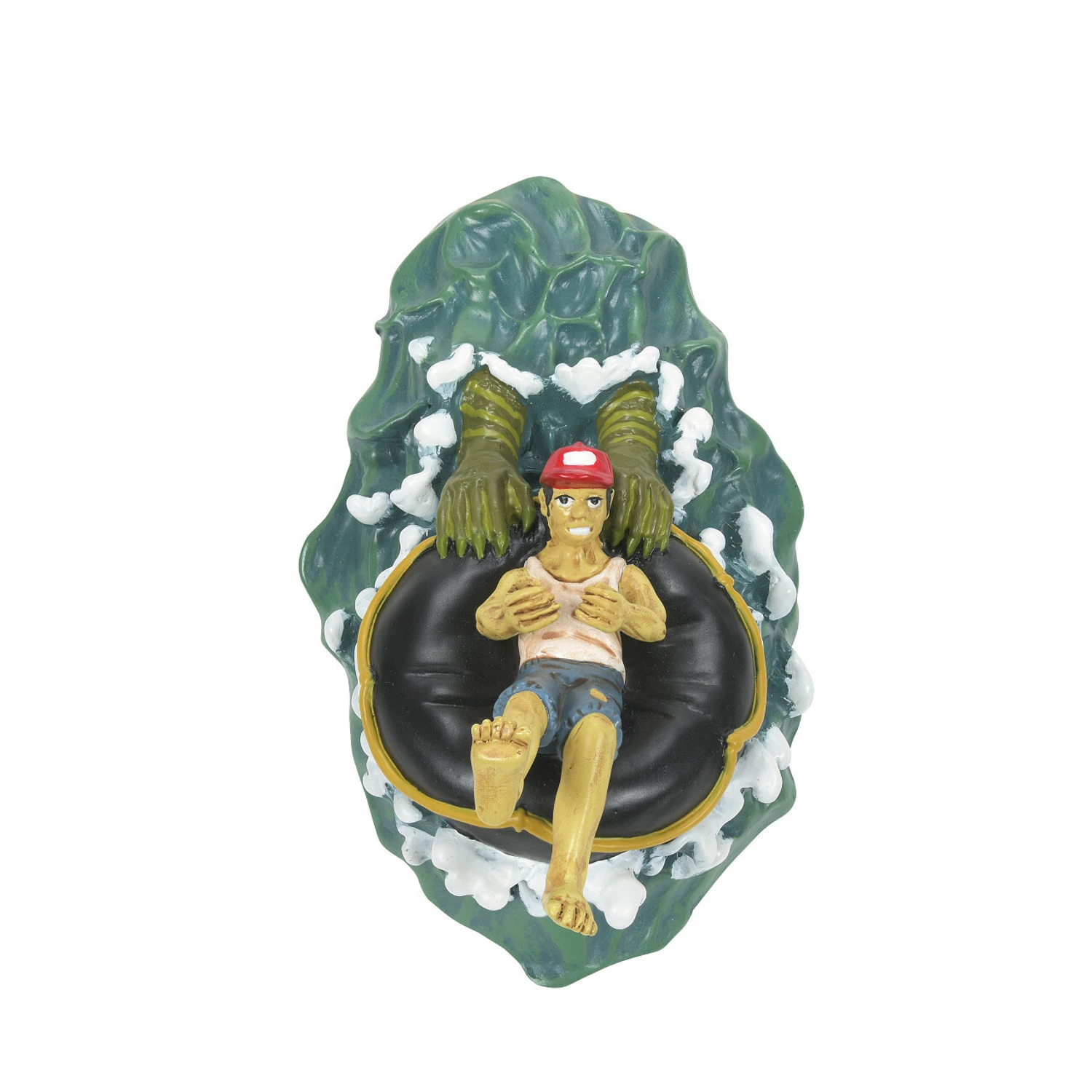 Department 56 Snow Village Halloween Tubing S.O.S. Figure 6007650 1 Department 56 Snow Village Halloween Tubing S.O.S. Figure 6007650