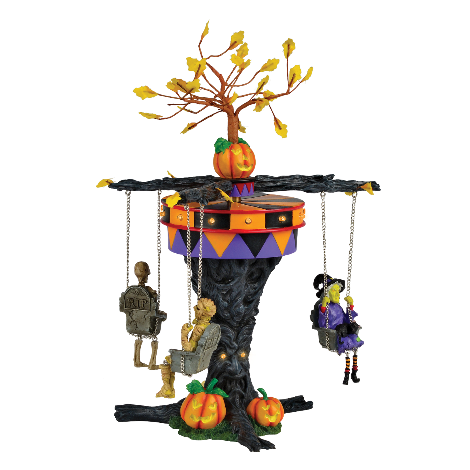 Department 56 Halloween Village Animated Swinging Ghoulies 56.53133 1 Department 56 Halloween Village Animated Swinging Ghoulies 56.53133