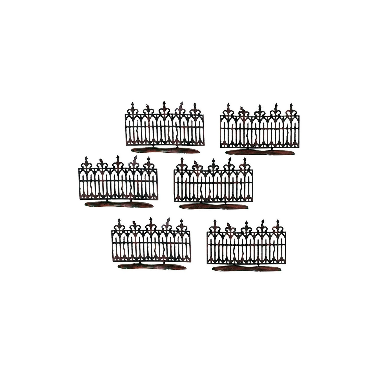 Department 56 Halloween Village Spooky Wrought Iron Fence 56.52982 1 Department 56 Halloween Village Spooky Wrought Iron Fence 56.52982